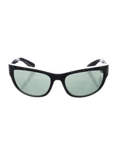 Pre-owned Ray Ban Mega Balorama Cat-eye Sunglasses W/ Tags In Black