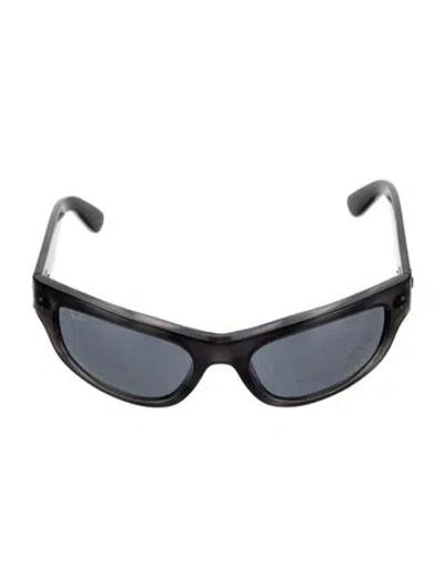 Pre-owned Ray Ban Mega Balorama Wayfarer Sunglasses In Grey