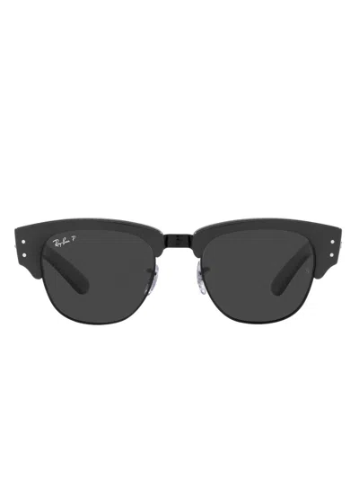 RAY BAN MEGA CLUBMASTER LOGO-LETTERING SUNGLASSES