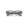 Ray Ban Mega Clubmaster Optics Liteforce Eyeglasses Sand Grey Frame Clear Lenses Polarized 52-21 In Sand Grey