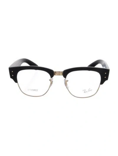Pre-owned Ray Ban Mega Clubmaster Optics Liteforce Square Eyeglasses In Multi