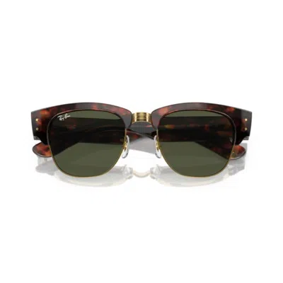 Ray Ban Mega Clubmaster Square Frame Sunglasses In 990/31