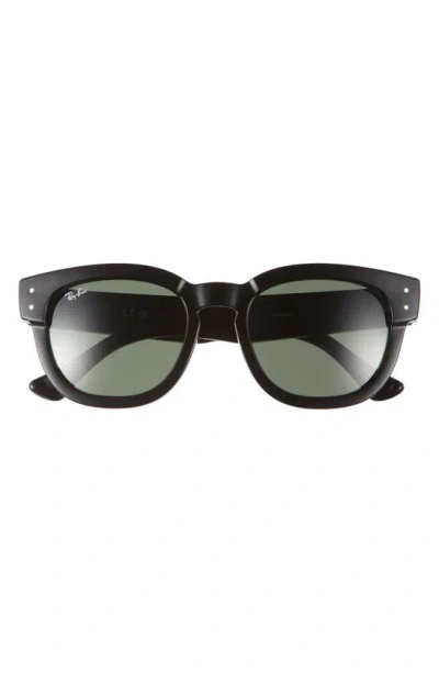 Ray Ban Ray-ban Mega Hawkeye 53mm Square Sunglasses In Black