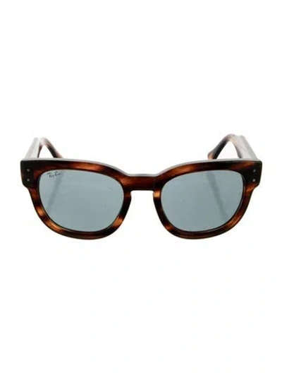 Pre-owned Ray Ban Mega Hawkeye Cat-eye Sunglasses In Brown