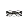 Ray Ban Mega Hawkeye Optics Eyeglasses Grey Havana Frame Clear Lenses Polarized 50-21 In Grey Havana