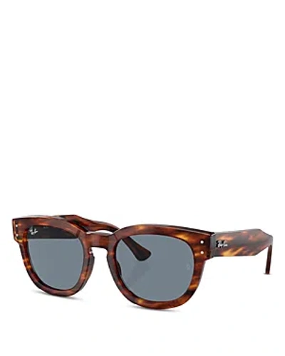 Ray Ban Women's Rb0298 Mega Hawkeye 53mm Square Sunglasses In Striped Havana
