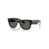 Ray Ban Mega Wayfarer Blacked Out Collection Sonnenbrillen Schwarz Fassung Grau Glas 51-21 In Schwarz