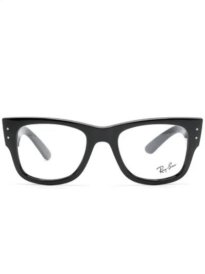 Ray Ban Mega Wayfarer Glasses In Black