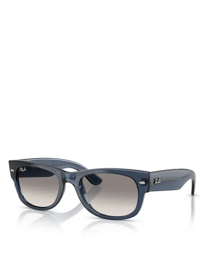 Ray Ban Ray-ban Mega Wayfarer Ii Square Sunglasses, 52mm In Green