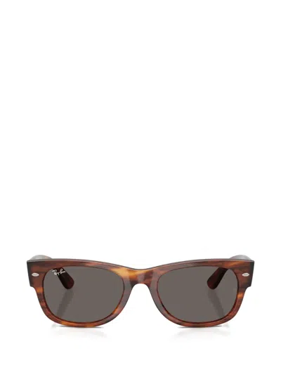 Ray Ban Mega Wayfarer Ii Sunglasses In Brown