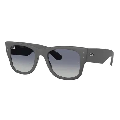 Ray Ban Mega Wayfarer Liteforce Blue Gradient Square Unisex Sunglasses Rb4840s 60174l 50 In Gray