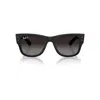 RAY BAN MEGA WAYFARER LITEFORCE SONNENBRILLEN SAND SCHWARZ FASSUNG GRAU GLAS POLARISIERT 50-21