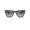 Ray Ban Mega Wayfarer Liteforce Sunglasses Sand Grey Frame Grey Lenses 52-21 In Sand Grey