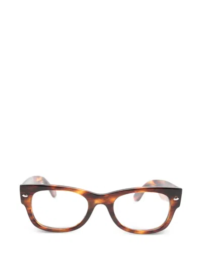 Ray Ban Mega Wayfarer Ll Glasses In Brown