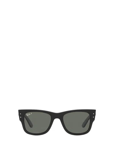 Ray Ban Mega Wayfarer Square Frame Sunglasses In 901/58