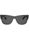 Ray Ban Ray-ban Rb0840s Mega Wayfarer In Black