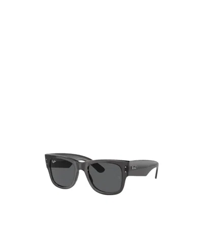 Ray Ban Ray-ban Mega Wayfarer Square Frame Sunglasses In Black