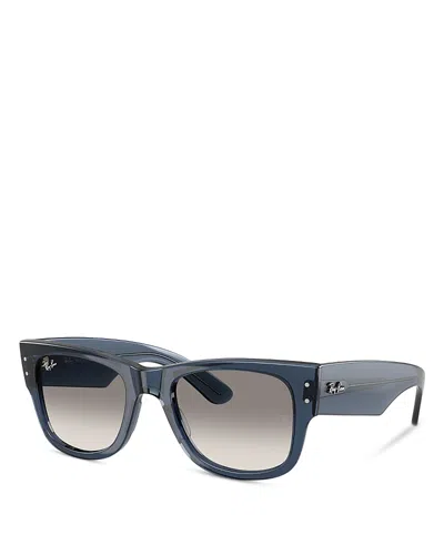 Ray Ban Ray-ban Mega Wayfarer Square Sunglasses, 51mm In Brown