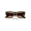 Ray Ban Mega Wayfarer Summer Capsule Sunglasses Havana Frame Brown Lenses 51-21 In Havana