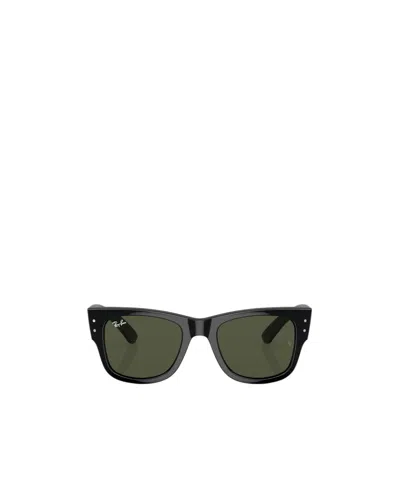 Ray Ban Mega Wayfarer Sunglasses In Black