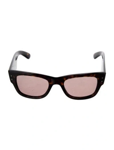 Pre-owned Ray Ban Mega Wayfarer Wayfarer Sunglasses In Brown