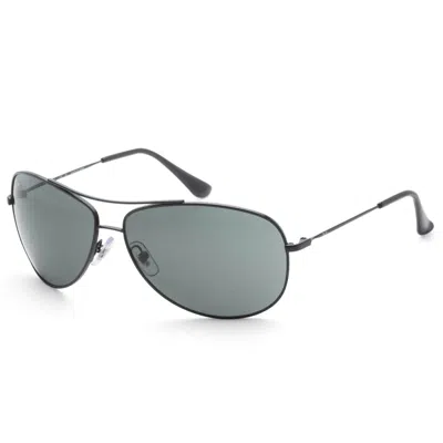 Ray Ban Men's 63 Mm Matte Black Sunglasses