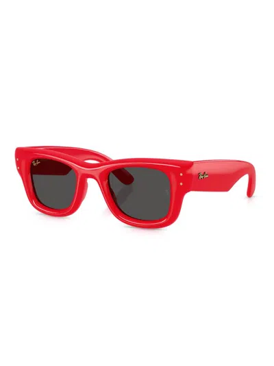 Ray Ban Men's A$ap Rocky 0rb4940 47mm Wayfarer Puffer Square Sunglasses In Multi