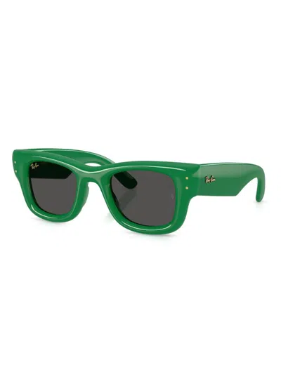 Ray Ban Men's A$ap Rocky 0rb4940 47mm Wayfarer Puffer Square Sunglasses In Multi