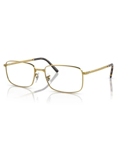 Ray Ban Unisex Eyeglasses, Rb3717v In Gold