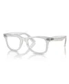 Ray Ban Men's And Women's Eyeglasses, Rb4340v In Photo Striped Light Blue