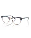 Ray Ban Unisex Eyeglasses, Rb5154 In Striped Blue