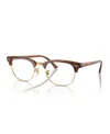 Ray Ban Unisex Eyeglasses, Rb5154 In Striped Brown