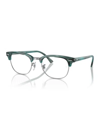 Ray Ban Unisex Eyeglasses, Rb5154 In Striped Green