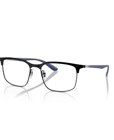 Ray Ban Unisex Eyeglasses, Rb6518 In Black On Black
