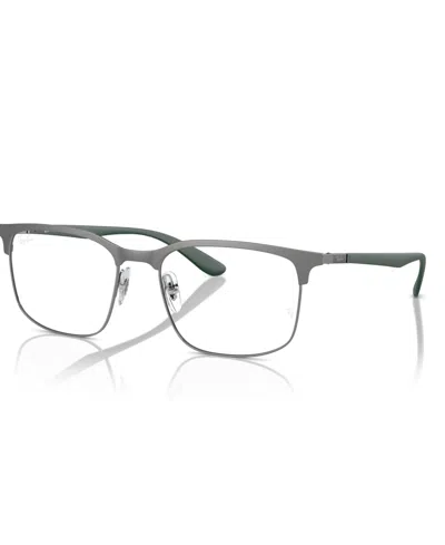 Ray Ban Unisex Eyeglasses, Rb6518 In Gunmetal On Gunmetal