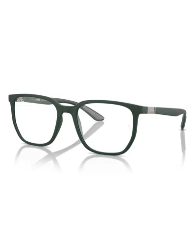 Ray Ban Unisex Eyeglasses, Rb7235 In Sand Green