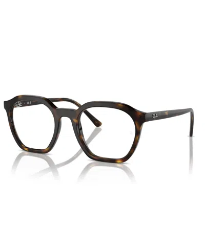 Ray Ban Unisex Eyeglasses, Rb7238 In Havana