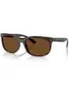 Ray Ban Unisex Polarized Balorette Sunglasses, Rb2389 In Havana
