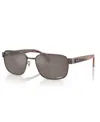 Ray Ban Unisex Polarized Sunglasses, Rb3751ch In Copper