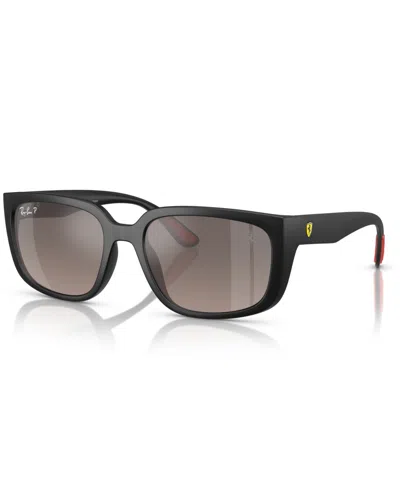Ray Ban Unisex Polarized Sunglasses, Rb4443m In Black