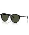 Ray Ban Rb2204 919/58 Round Polarized Sunglasses In Black