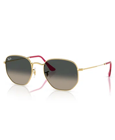 Ray Ban Unisex Sunglasses, Hexagonal Rb3548n In Arista