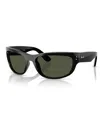 Ray Ban Unisex Heart Mega Balorama Sunglasses, Rb2289 In Black