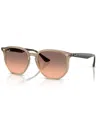 Ray Ban Ray-ban Hexagonal Sunglasses, 54mm In Turtledove