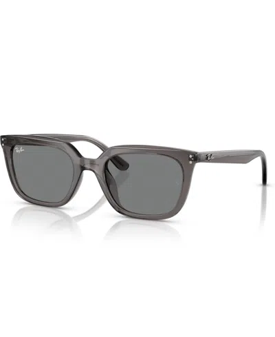 Ray Ban Unisex Sunglasses Rb4439d In Transparent Gray