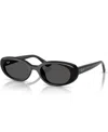 Ray Ban Rb4441d Bio-based Sunglasses Black Frame Grey Lenses 53-21 In Black