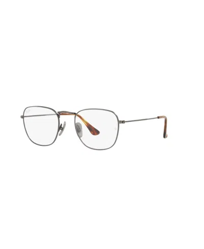 Ray Ban Men's Frank Titanium Optics Eyeglasses, Rb8157v In Gunmetal