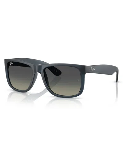 Ray Ban Men's Justin Classic Sunglasses, Rb4165 In Rubber Blue