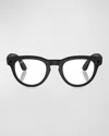 Ray Ban Men's Meta Headliner Smart Glasses In Matte Black