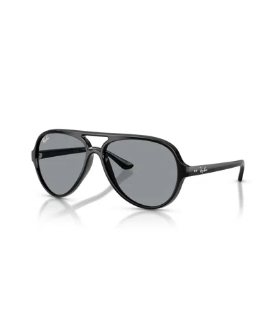 Ray Ban Cats 5000 Classic Sunglasses Black Frame Grey Lenses 59-13